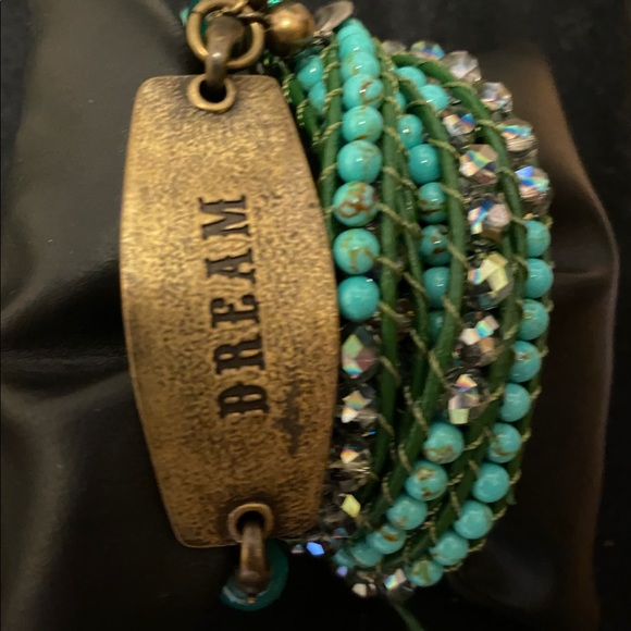 Dream bracelet with beautiful beadwork - Picture 2 of 6